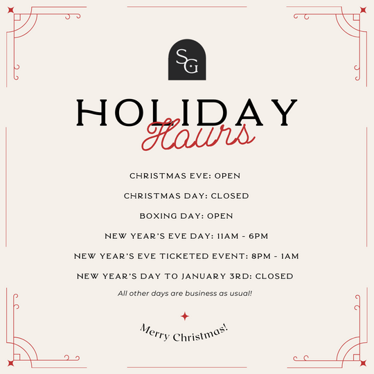 Holiday Hours!