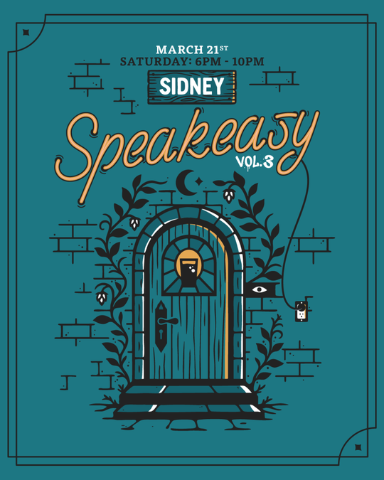 Sidney Speakeasy vol. 3 - SOLD OUT